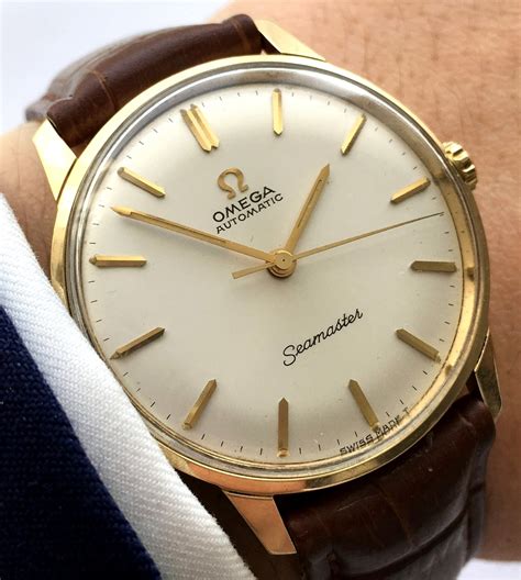 omega gold watch vintage|affordable vintage omega watches.